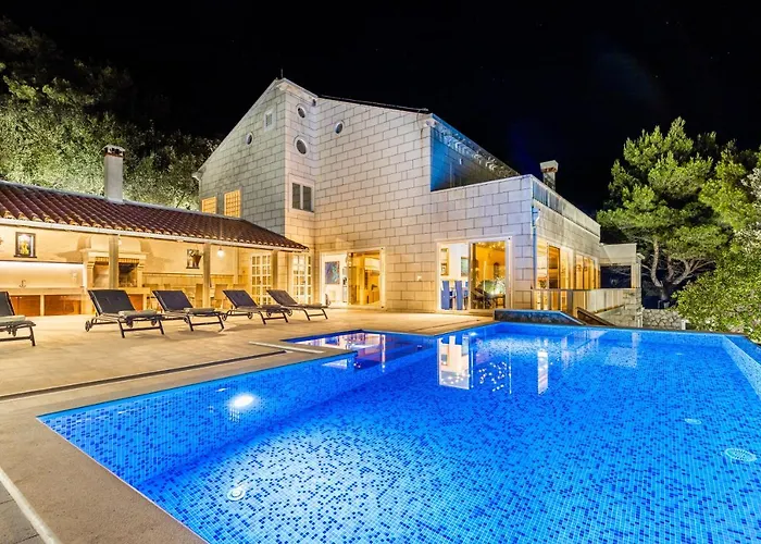 Villa Ragusea With A Private Slano